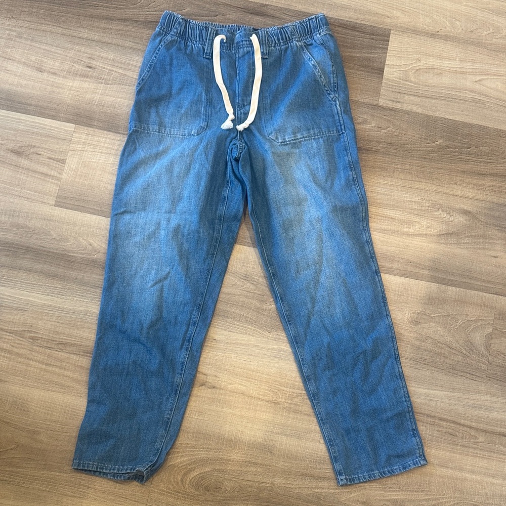Gap drawstring denim. NWOT.